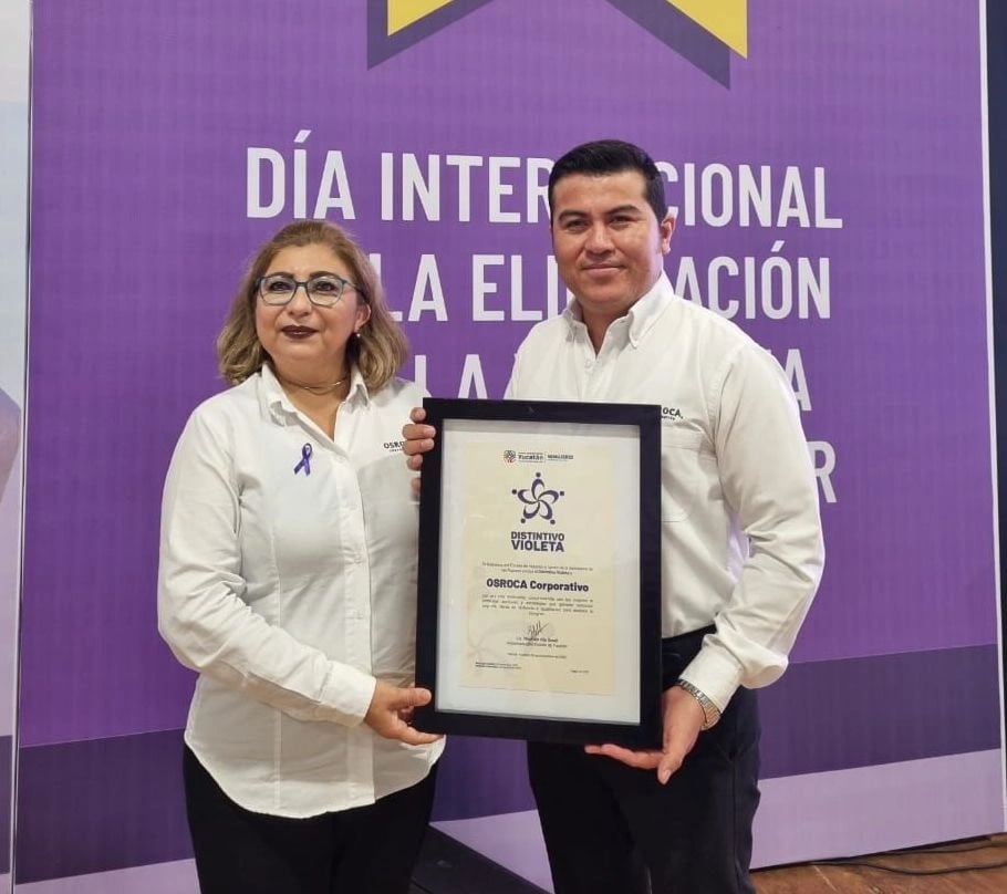 Distintivo violeta 
